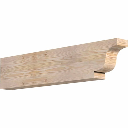 Ekena Millwork Newport Smooth Rafter Tail, Douglas Fir, 3 1/2"W x 8"H x 36"L RFT04X08X36NEW00SDF